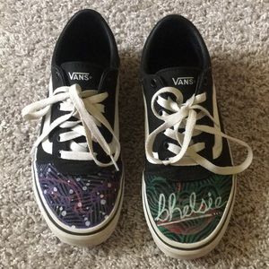 hand painted shoes